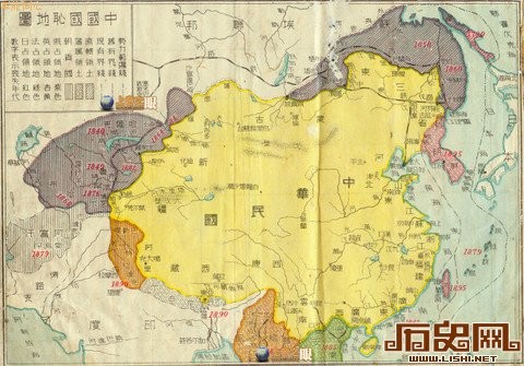 中华领土的变迁 - 橄榄树 - 北纬35°海