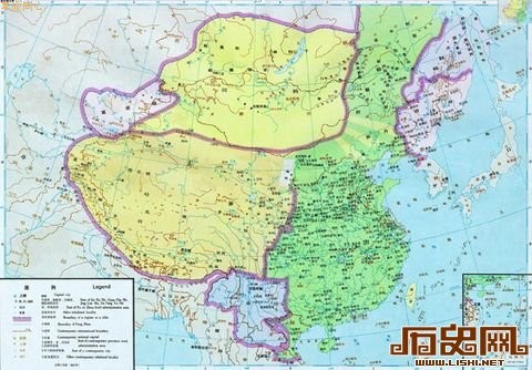 中华领土的变迁 - 橄榄树 - 北纬35°海