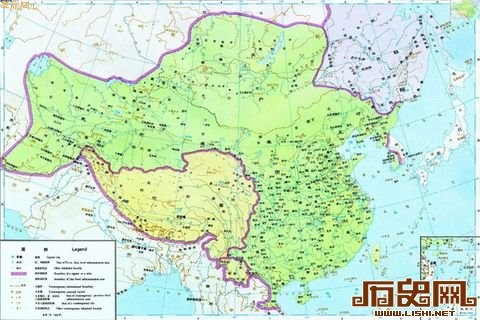 中华领土的变迁 - 橄榄树 - 北纬35°海