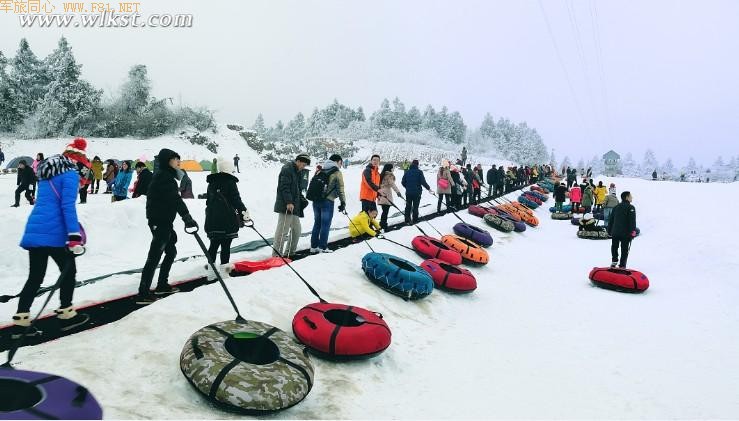 今年春节 到仙女山滑雪过新年!