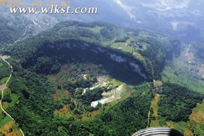 《爸爸去哪儿2》拍摄地武隆天坑